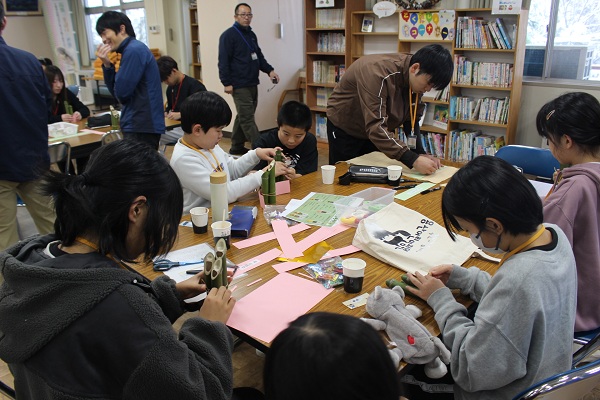 ミニ門松飾りづくり